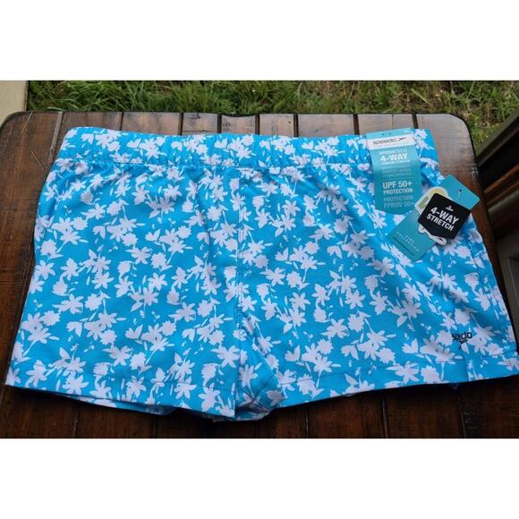 Speedo Other - Speedo Womens Vibe Volley Swim Shorts UPF 50+ Blue Size Extra Large NWT XL $38